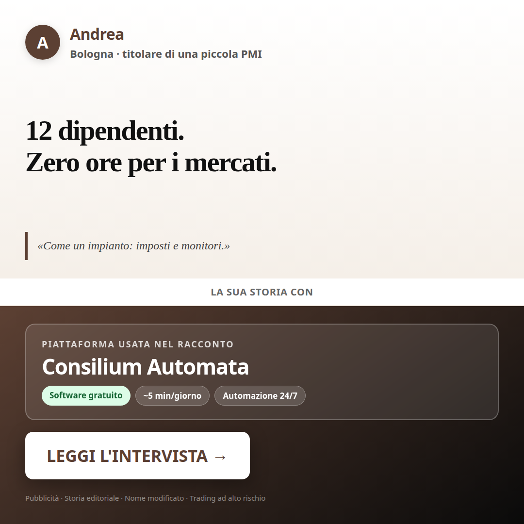 Andrea, 48 anni — Bologna